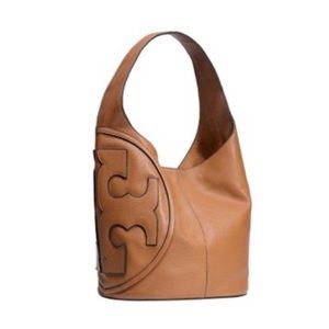 *Rare* Tory Burch All T Hobo Bucket Bag